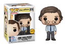 Funko Pop! Television The Office Jim Halpert 870 Exclusivo Chase
