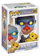 Funko Pop! Filme Disney O Rei Leao Lion King Rafiki With Simba 301