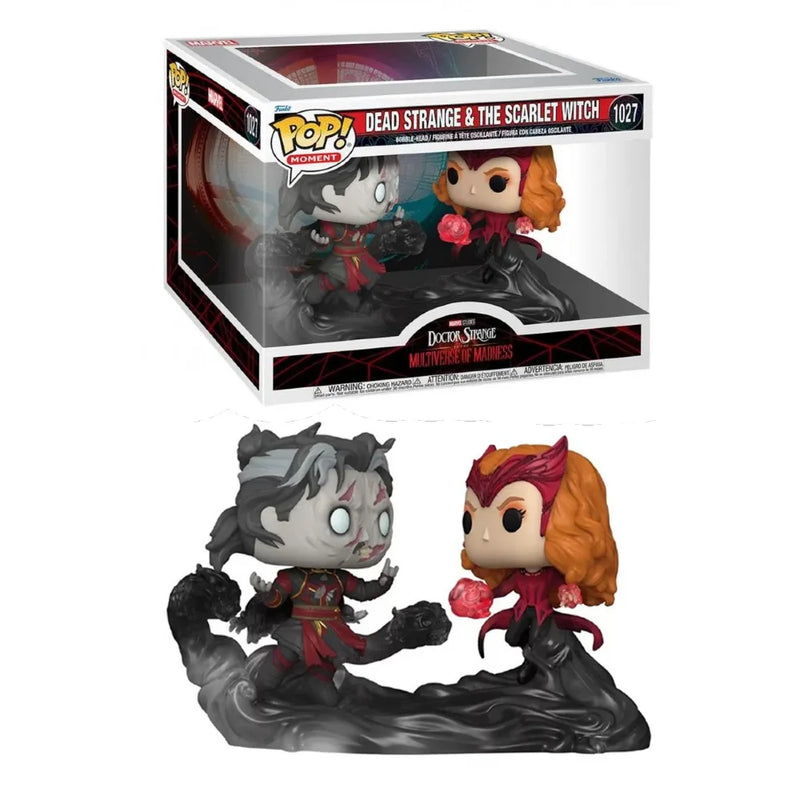 Funko Pop! Marvel Doutor Estranho no Multiverso da Loucura Dead Strange & Scarlet Witch 1027