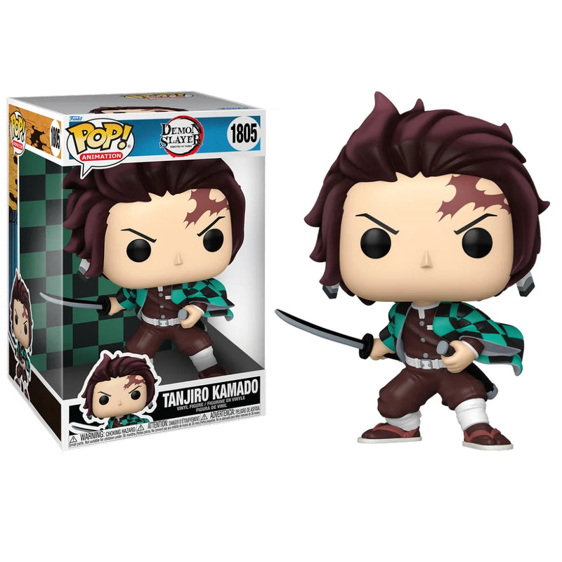 Funko Pop! Animation Demon Slayer Tanjiro Kamado 1805 10 Polegadas