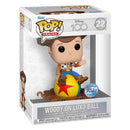 Funko Pop! Disney Toy Story Woody On Luxo Ball 22 Exclusivo